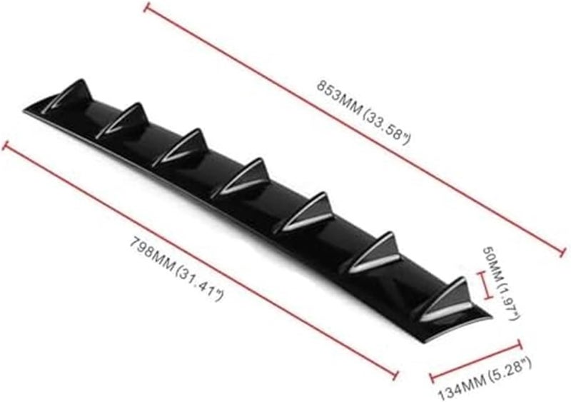 Wivplex Front Bumper Splitter for BMW 3 Series F30 F35 - Image 2