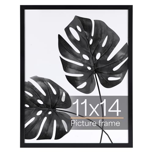 Giftgarden 11x14 Picture Frame Black, 11 by 14 Thin Photo Frame for Wall Tabletop Display, Single - Image 1