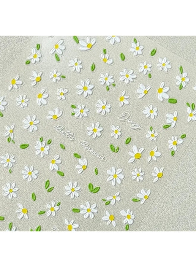 Modern 5D nail stickers - 3D for an attractive nail look in minutes - High-quality sticker compatible with nail polish and gel. - Image 4