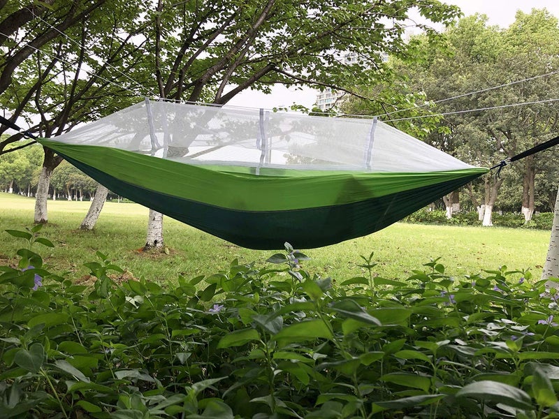 DOLPHY Portable Camping Hammock with Mosquito Net for Hiking Travel - Image 5