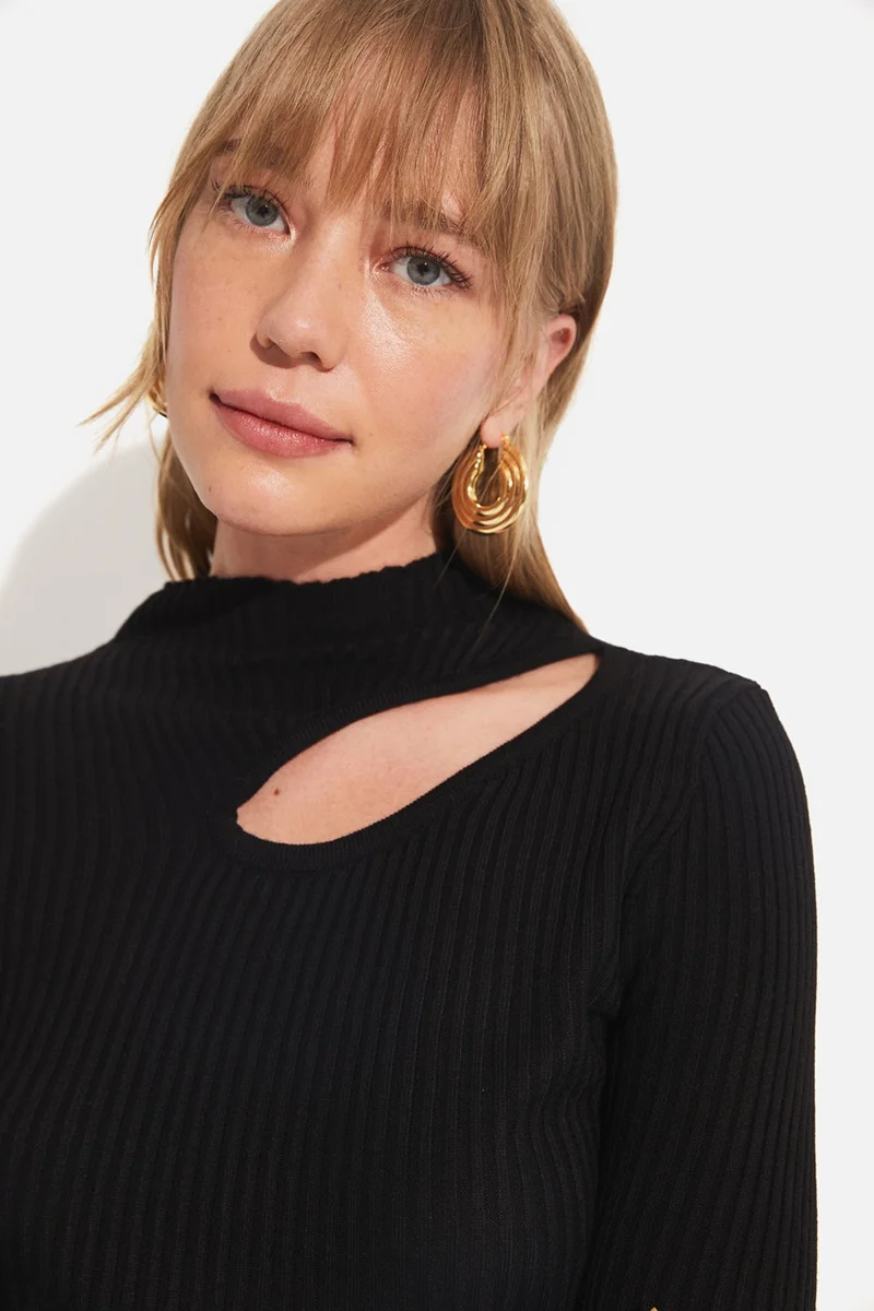 جون Cutout Knit Dress