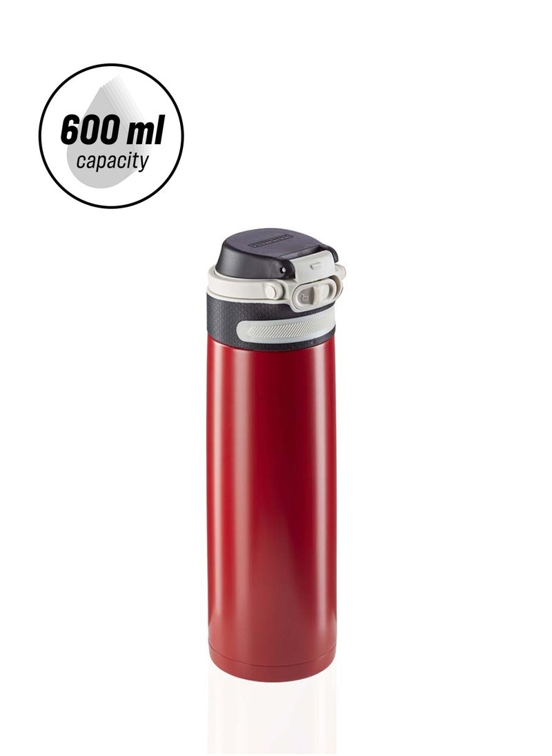 LEIFHEIT - Leifheit Flip Mug 600ml Red - Image 1