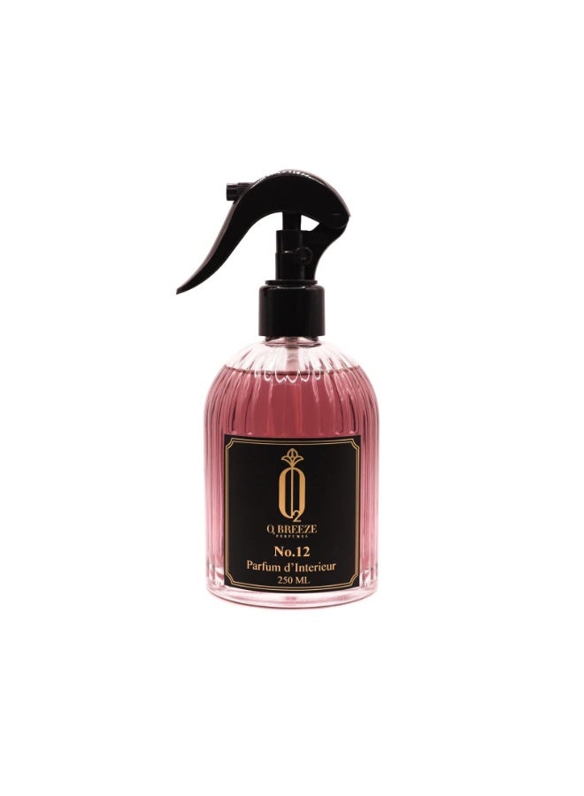 BREEZE PERFUMES بخاخ معطر هواء 250 مل | للمنزل والغرفة والمكتب | انتعاش فائق يدوم طويلاً | رقم 12 - Image 1