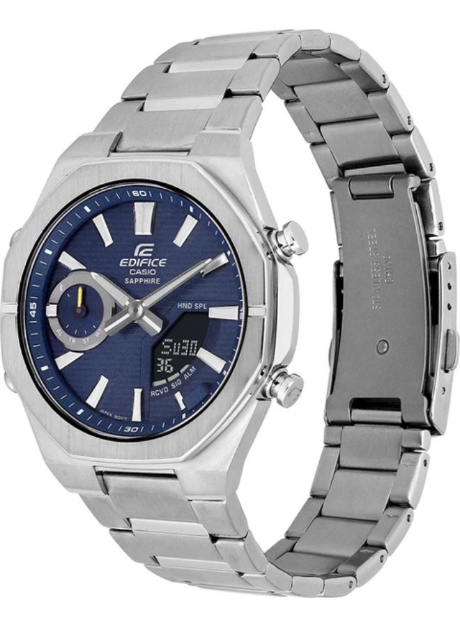 Casio Edifice Analog Digital Smartphone Link Blue Dial Quartz ECB-S10D-2ADF - Image 3