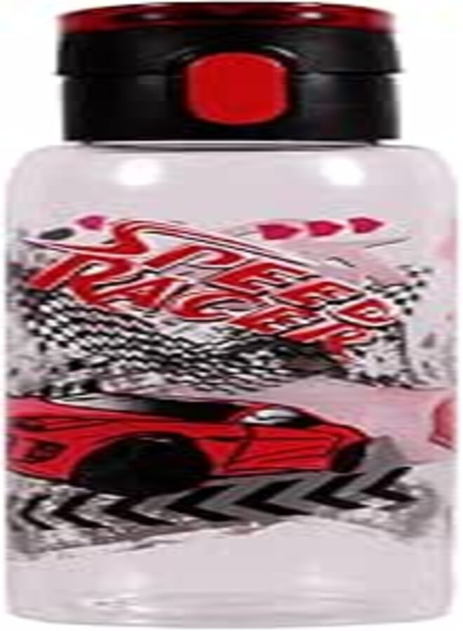 Herevin Water Bottle with Hanger in Special Polybag - 500 ml Capacity, Multicolor, Leak-Proof, BPA-Free, Made in Turkey (School, Gym, Sports, Outdoors), Red