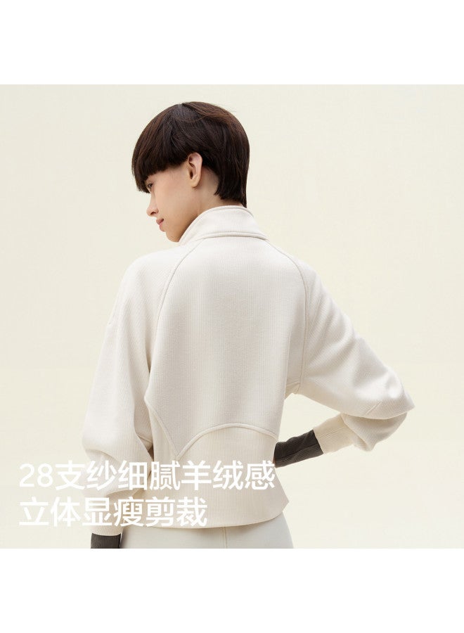 Bananain Very 503 Relax Ladies' Half-Zip Four-Season Hoodie - Image 4