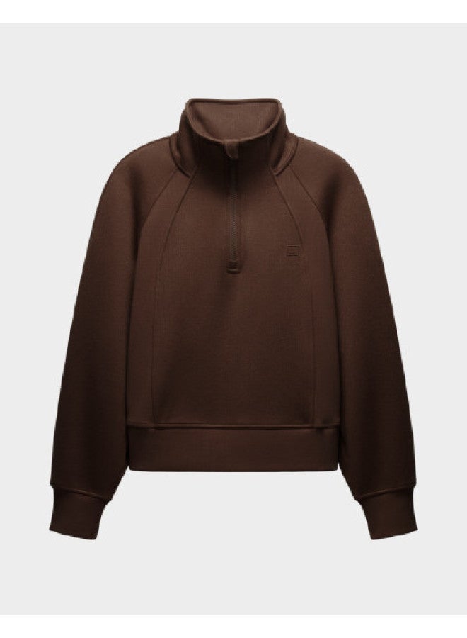 Bananain Very 503 Relax Ladies' Half-Zip Four-Season Hoodie - Image 1