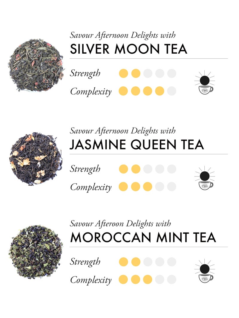 TWG Tea | Empire Tea Selection | 6 Varieties | Exclusive Tea Blends | 30 Hand Sewn Cotton Teabags | Gift Set - Image 3