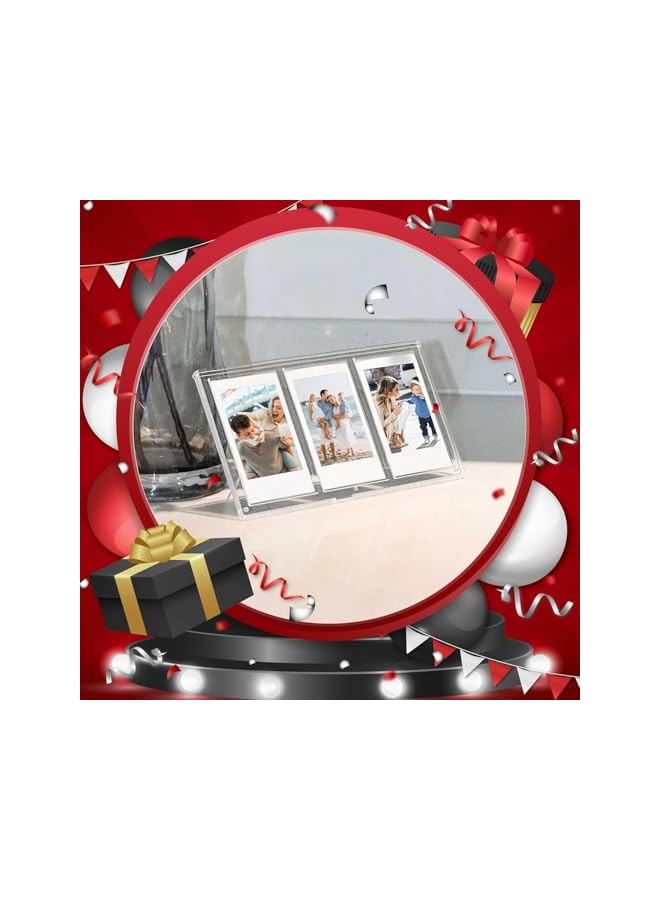 The Bros Mini Picture Frame Photo Display for Fujifilm Instax Mini 12/11/99/90/8/9/7+/EVO for Polaroid 2.15x3.4 Inches Picture Frame Multipurpose Desktop Photo Display 3 Inch 1 Pack - Image 5