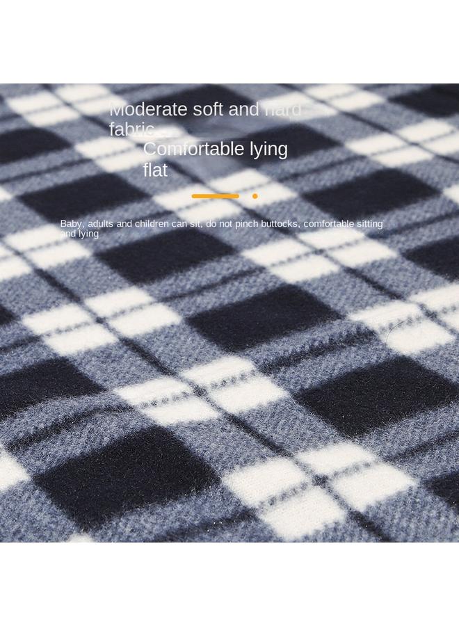 Bluejw Suede Picnic Mat Picnic Blanket Folding Spring Outing Mat Outdoor Picnic Cloth Waterproof Camping Mat Moisture-proof Mat - Image 3