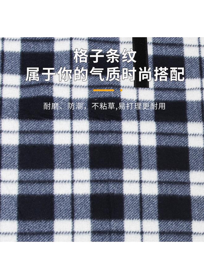 Bluejw Suede Picnic Mat Picnic Blanket Folding Spring Outing Mat Outdoor Picnic Cloth Waterproof Camping Mat Moisture-proof Mat - Image 2