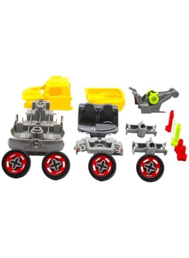 D-Power Scale 1 32 Diy Smart Wheels Race Car Building Toy Kit With Tools Guideposts For Kids - Image 3