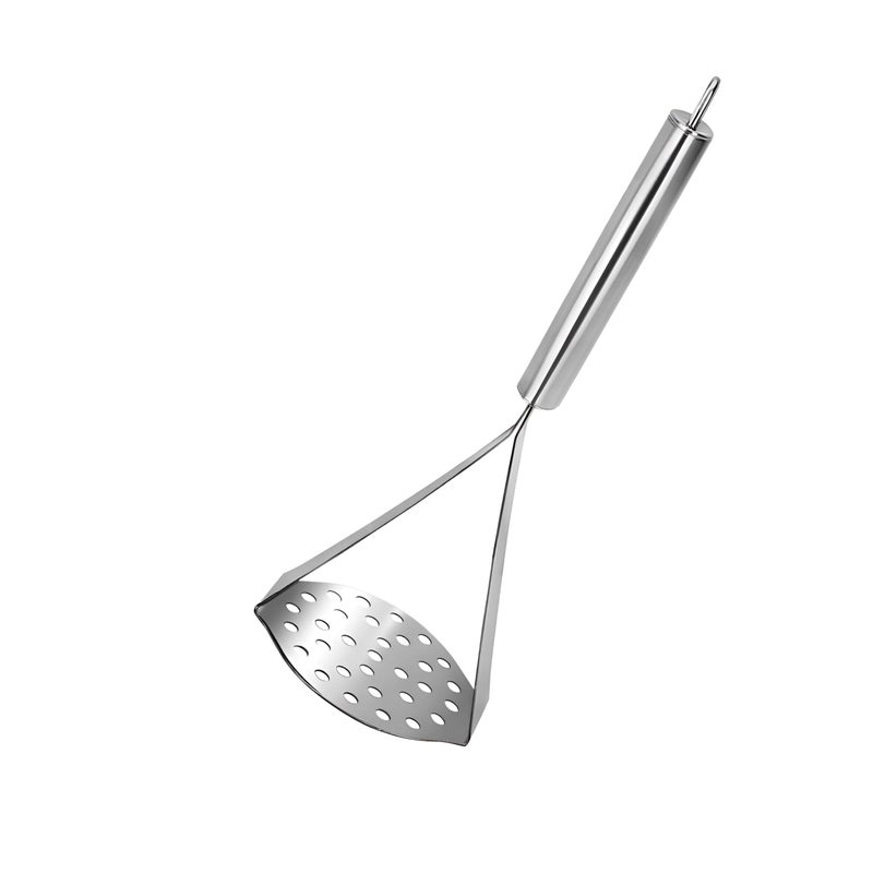Parage Stainless Steel Petato Vegetable Pav Bhaji Masher for Home & Kitchen, 24.5 cm Long, Silver - Image 5