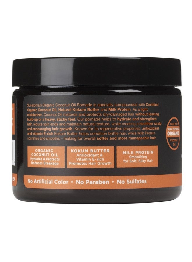 SUNAROMA Organic Coconut Oil Hair Pomade, 5.5 oz. - Image 3