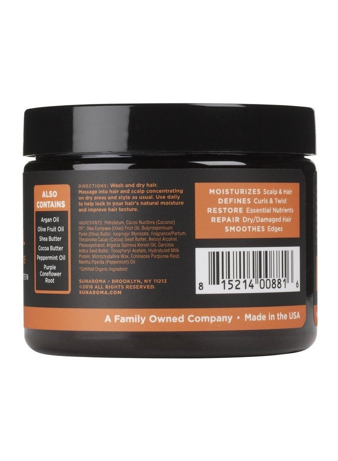 SUNAROMA Organic Coconut Oil Hair Pomade, 5.5 oz. - Image 4