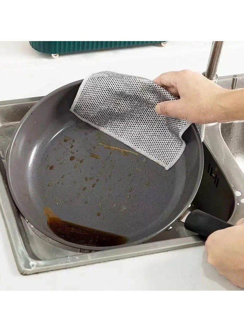 12 Pieces Dish and Surface Cleaning Cloth - For Dry and Wet Cleaning - Image 2