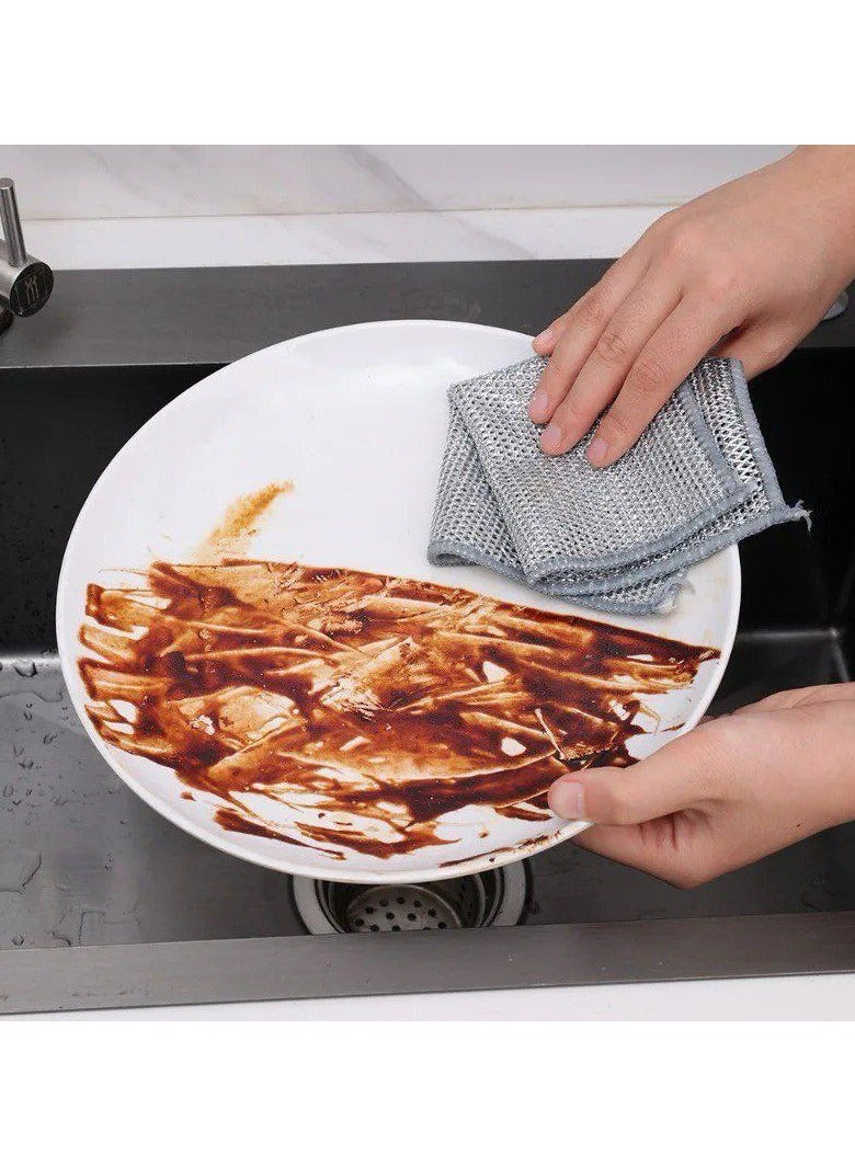 12 Pieces Dish and Surface Cleaning Cloth - For Dry and Wet Cleaning - Image 3