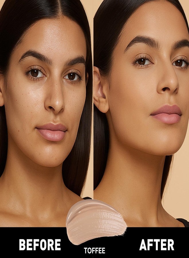 FV Full Coverage Liquid Foundation, Hydrating & Concealing, Long Lasting Stain Finish, Flawless Radiance, Waterproof Foundation for Combination Skin, 1.0 FL.OZ (Toffee) - Image 2