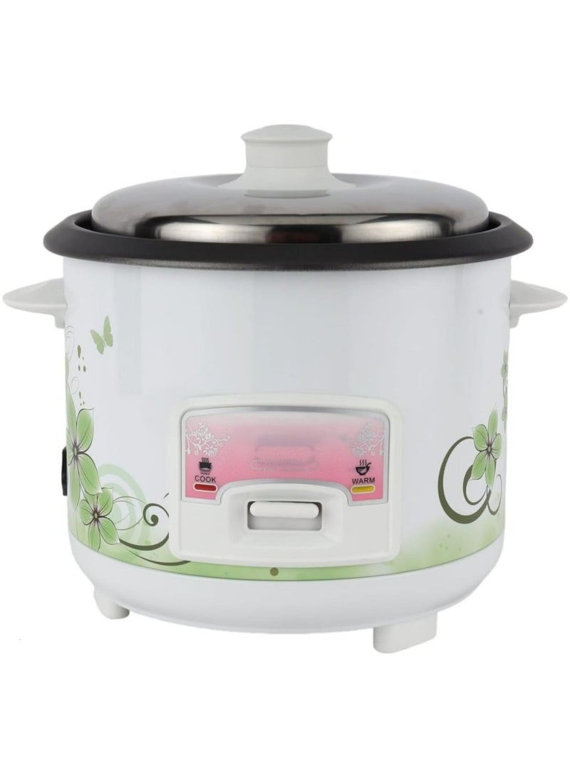 Automatic Rice Cooker 1 Liter Capacity  3 in 1 Functions Cook Steam and Keep Warm  Aluminum Non-Stick Inner Pot  Rice Spoon and Measuring Cup 400 W  - Image 2