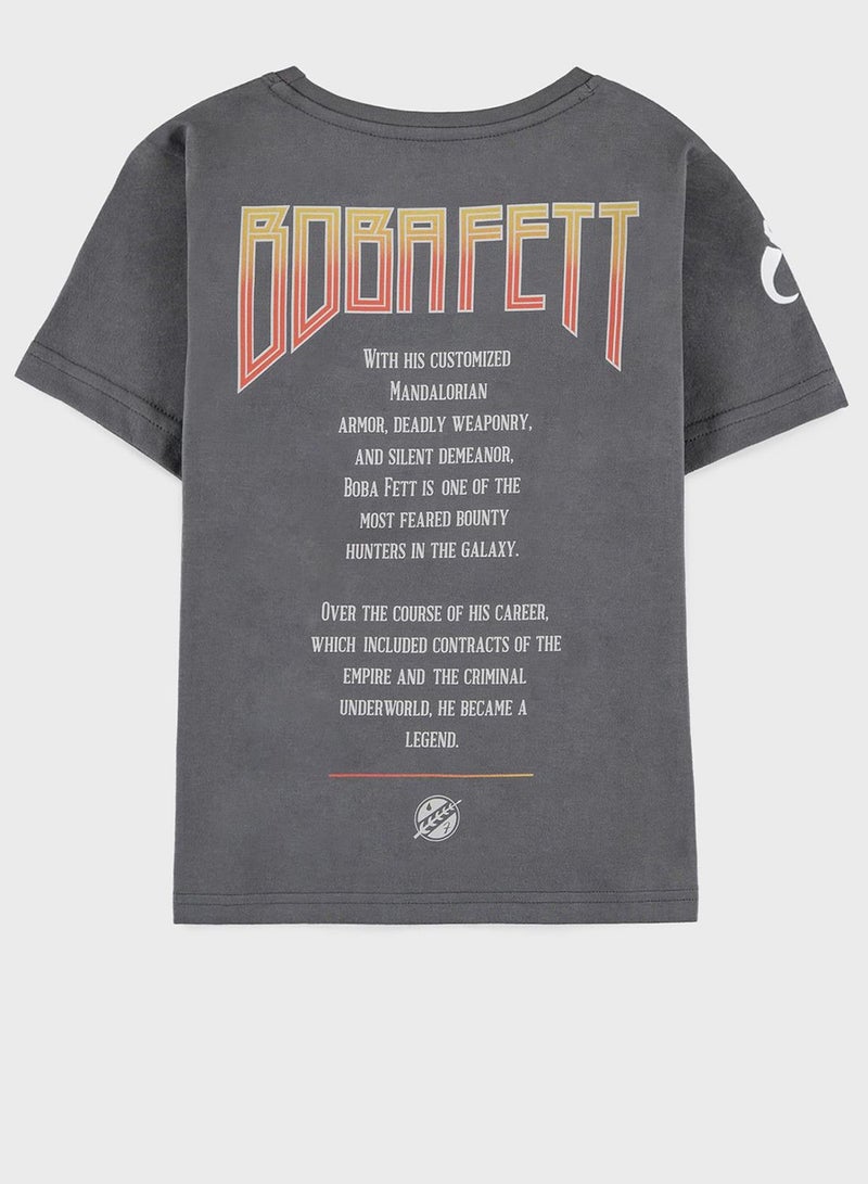 DIFUZED Kids Boba Fett T-Shirt  - Image 4