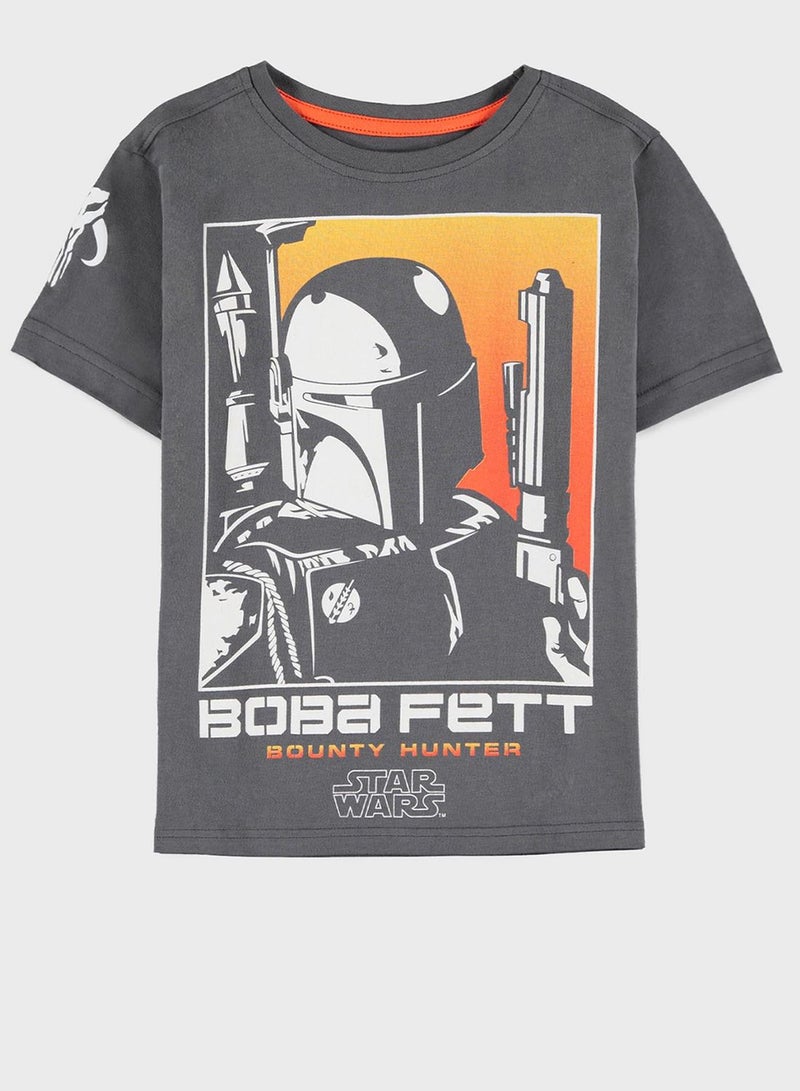 DIFUZED Kids Boba Fett T-Shirt  - Image 3