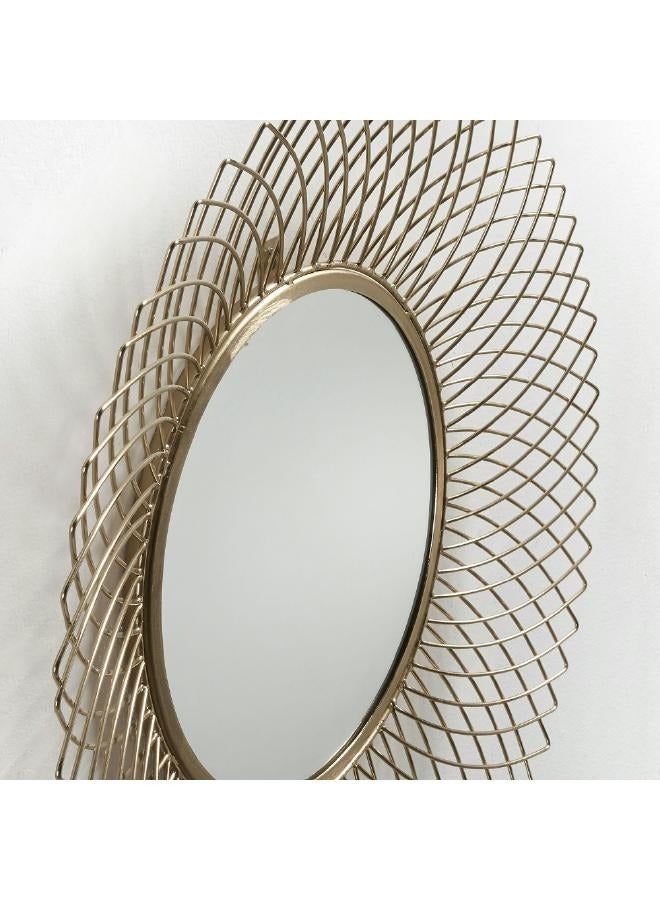 لوفت مرآة دائرية، 65، معدن، نحاس AA0903R53. - Image 4