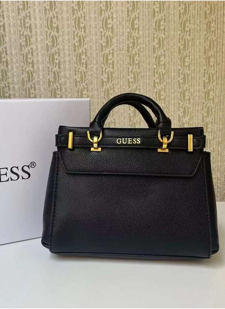 GUESS - Guess Fashion Womens NOELLE Shoulder Handbag Black - Image 1
