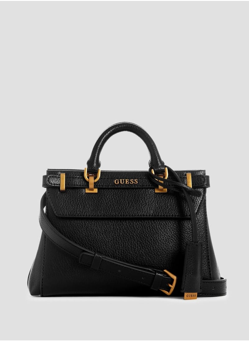 GUESS - Guess Fashion Womens NOELLE Shoulder Handbag Black - Image 1