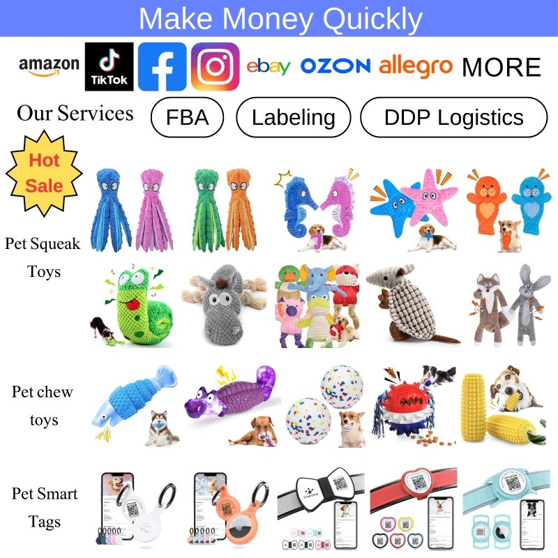 Y&D Yisipet  Fun Cartoon Animal Squeaky Knot Chew Toy for Dogs and Donkeys Bite-resistant Soft Plush Toy - Image 3