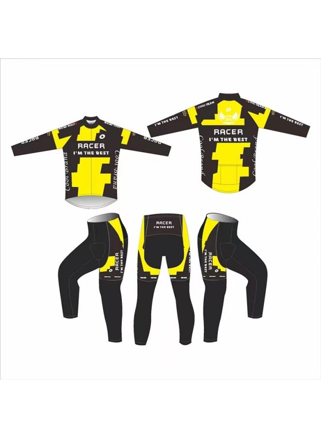New Long-sleeved Children's Bicycle Balance Wheel Pulley Riding Clothing Breathable Quick-drying Riding Equipment