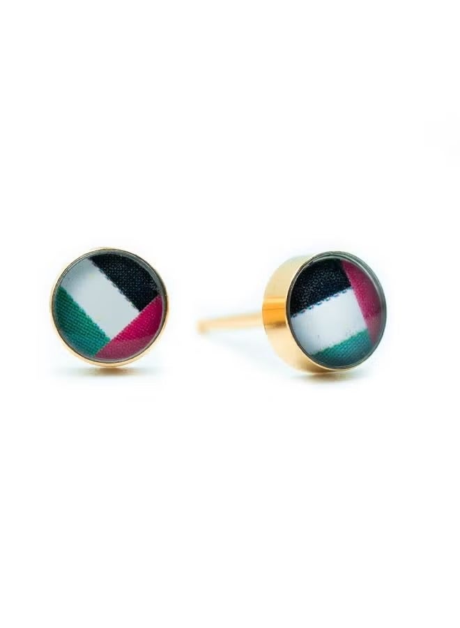 C-bo UAE FLAG EARRINGS STUD - Image 2