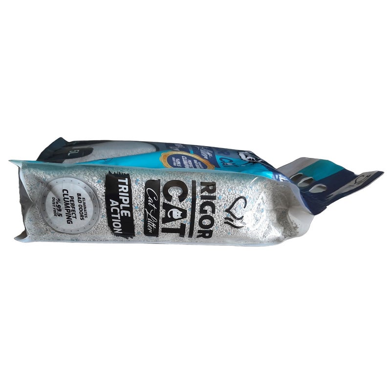 ريجور رمل قطط 5لتر برائحة منعشة ثلاثي الفاعلية - Image 5