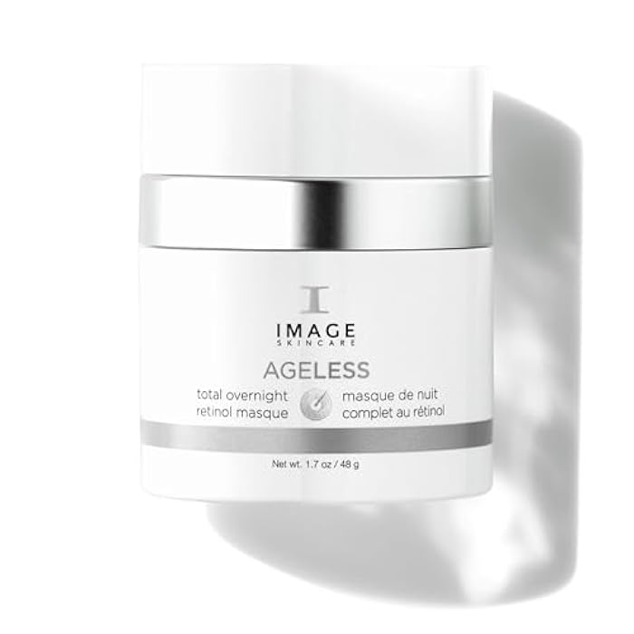 IMAGE Skincare, AGELESS Total Overnight Retinol Masque, Facial Mask for Firming with Marine Collagen and Peptides, 1.7 oz - Image 1