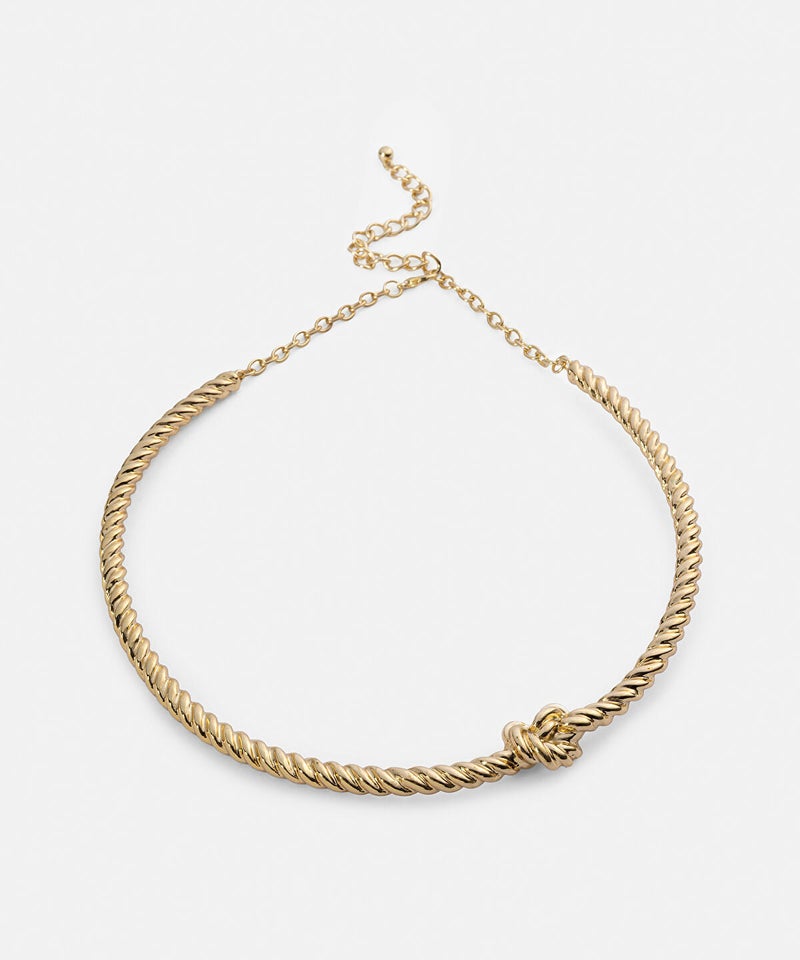 Ipekyol Knotted Rigid Necklace - Image 1