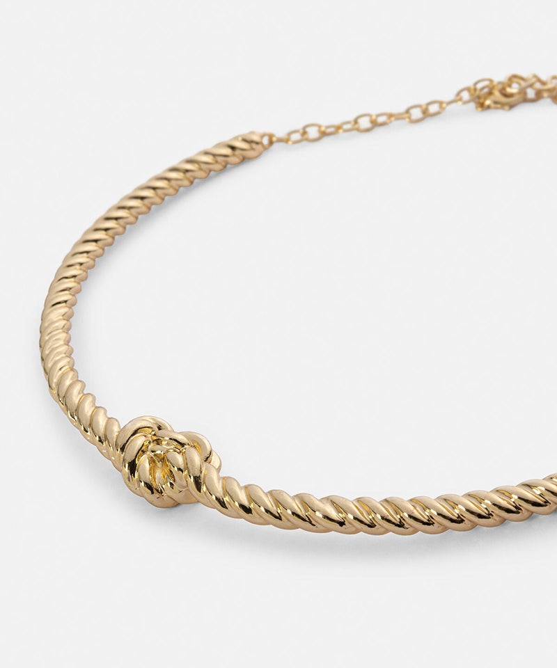 Ipekyol Knotted Rigid Necklace - Image 3