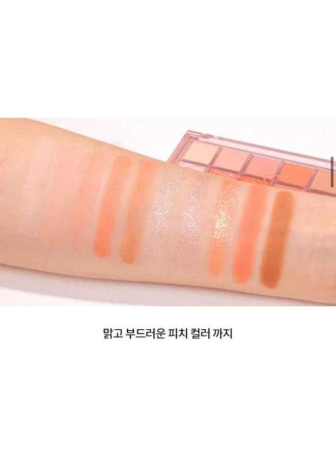 Rom&nd Better Than Palette 08 Peach Dahlia Garden No Box 8.1g - Image 3
