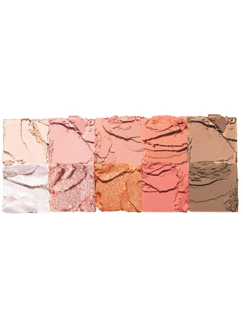 Rom&nd Better Than Palette 08 Peach Dahlia Garden No Box 8.1g - Image 4