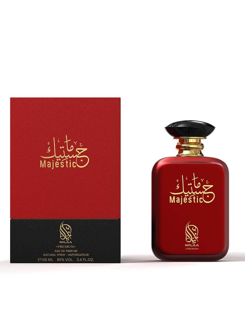 NYLAA Majestic Eau De Parfum For Unisex - 100 ML - Image 1