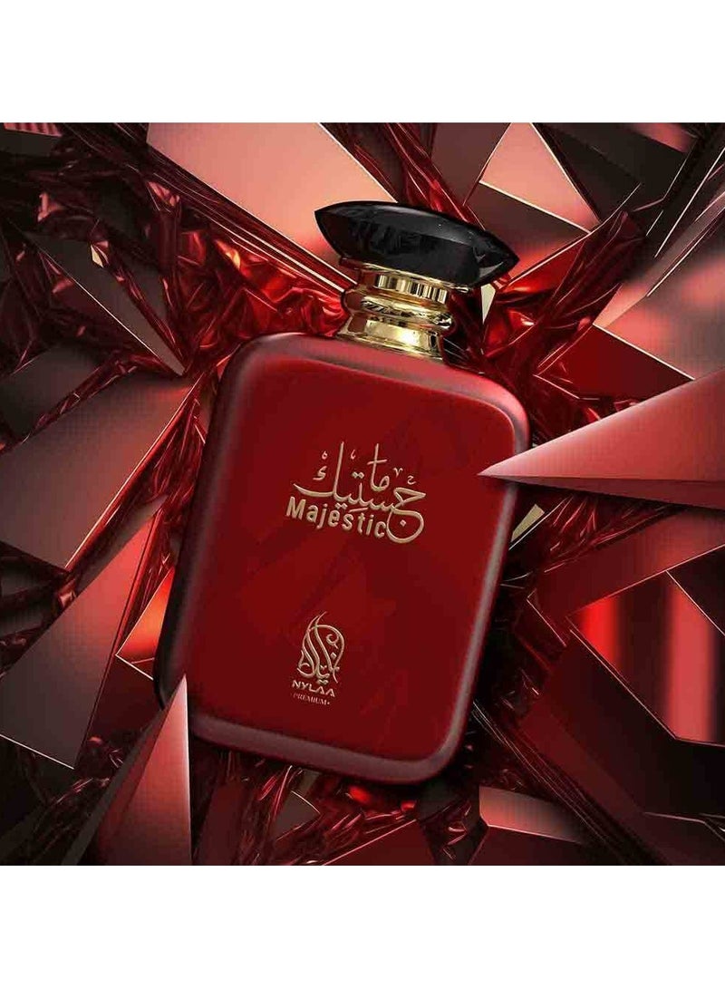 NYLAA Majestic Eau De Parfum For Unisex - 100 ML - Image 3