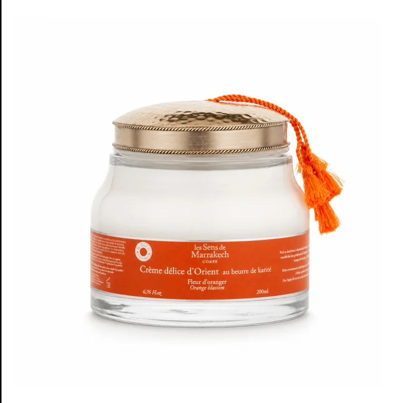 Les Sens De Marrakech Orient Delight Cream Orange Blossom 200 ml