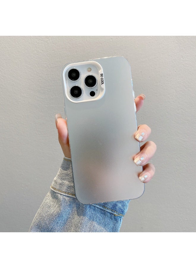 NIBEMINENT Simple Fantasy Light Protective TPU Case Cover For iPhone 16 Pro Max, White - Image 2