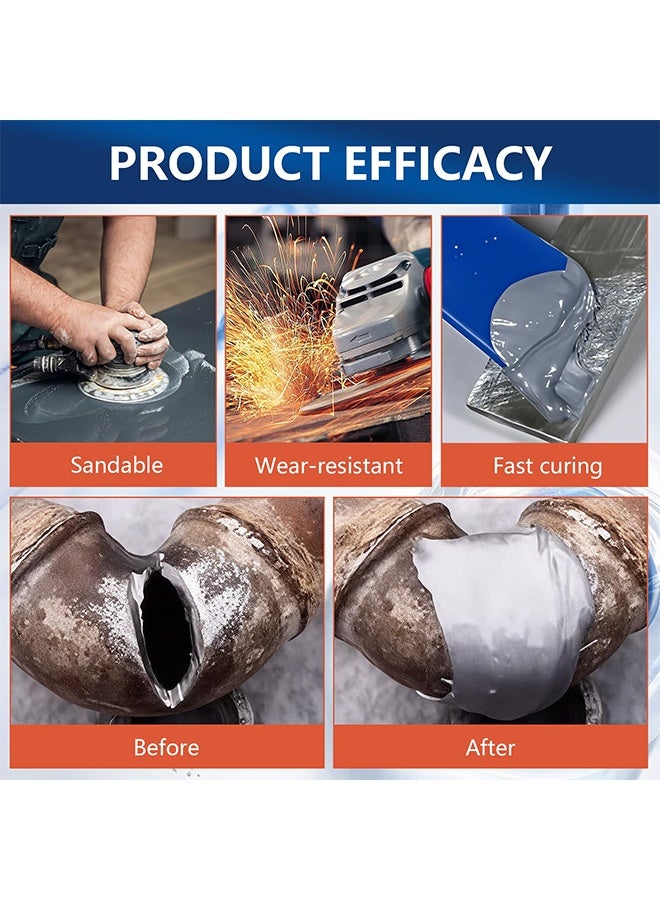 Jakehoe Strong Foundry Glue, Strong Foundry Glue For Metal, Metal Repair Glue, Strong Foundry Glue Plastic, Metal Glue Heary Duty Weld, Strong Metal Casting Welding Glue, Enhanced Casting Glue, 85ML - Image 5