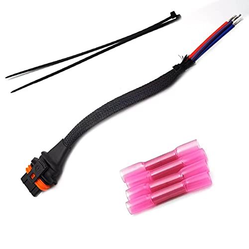 DEVMO 4 Pin T-Bap Temp/Baro Sensor Wires Replacement Harnesses Compatible with Polaris Ranger Sportsman 700 750 800 EFI's Repair Wiring Harness - Image 2