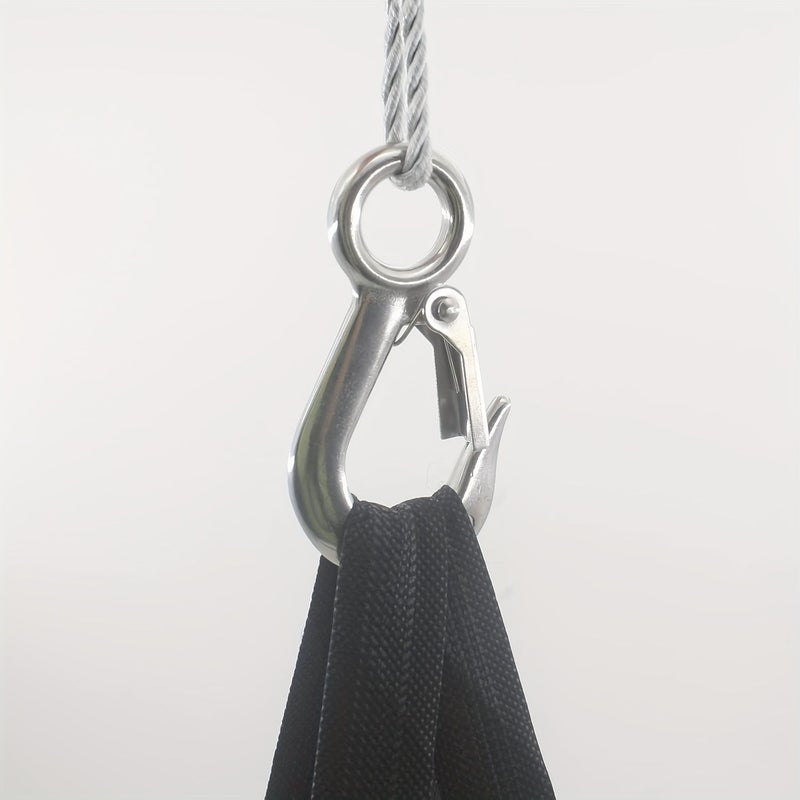 2pcs Heavy Duty Quick Release Safety Hooks for Hoisting 0.2T Load Indoor Outdoor - Image 5