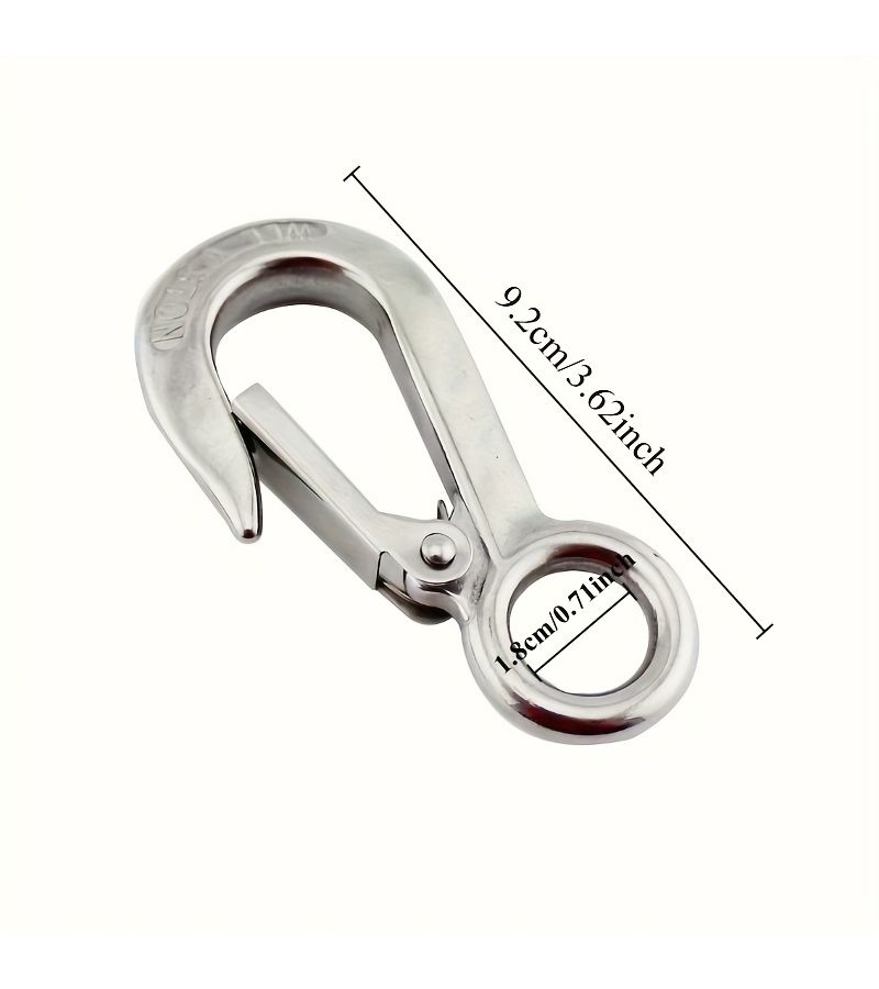 2pcs Heavy Duty Quick Release Safety Hooks for Hoisting 0.2T Load Indoor Outdoor - Image 3