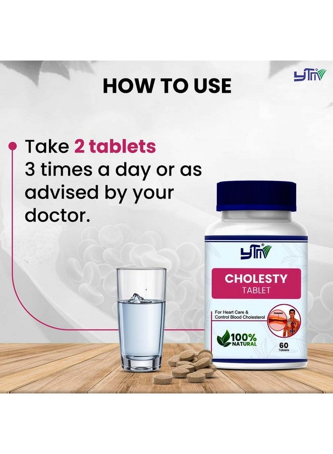 YTM Cholesty Tablets | Heart & Cholesterol Support - Image 3