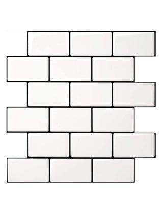 Subway Tiles Peel and Stick Backsplash, 12inch x 12inch Stick on Tiles Kitchen Backsplash (10 Tiles, Thicker Version) - pzsku/Z7B1AC886945D3ECC55A4Z/45/_/1730345873/70cfbb7e-348e-40b6-b911-a0c39358cc9b