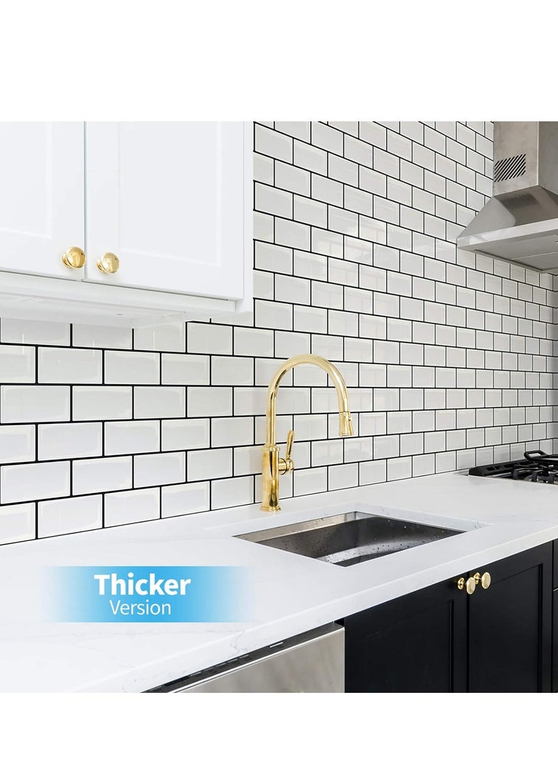 Subway Tiles Peel and Stick Backsplash, 12inch x 12inch Stick on Tiles Kitchen Backsplash (10 Tiles, Thicker Version) - pzsku/Z7B1AC886945D3ECC55A4Z/45/_/1730345905/51e33590-92fd-4720-86a4-33c22ec92b8f