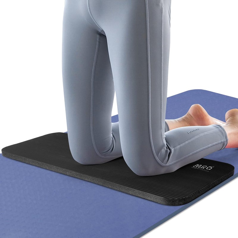 MRO Yoga Knee Pad Cushion –Premium Exercise Knee Pad - Eliminate Pain During Home Workout - Extra Padding & Support for Knees, Wrists, Elbows - Complements Your Yoga Mat 24''X10''X0.6'' - Image 1