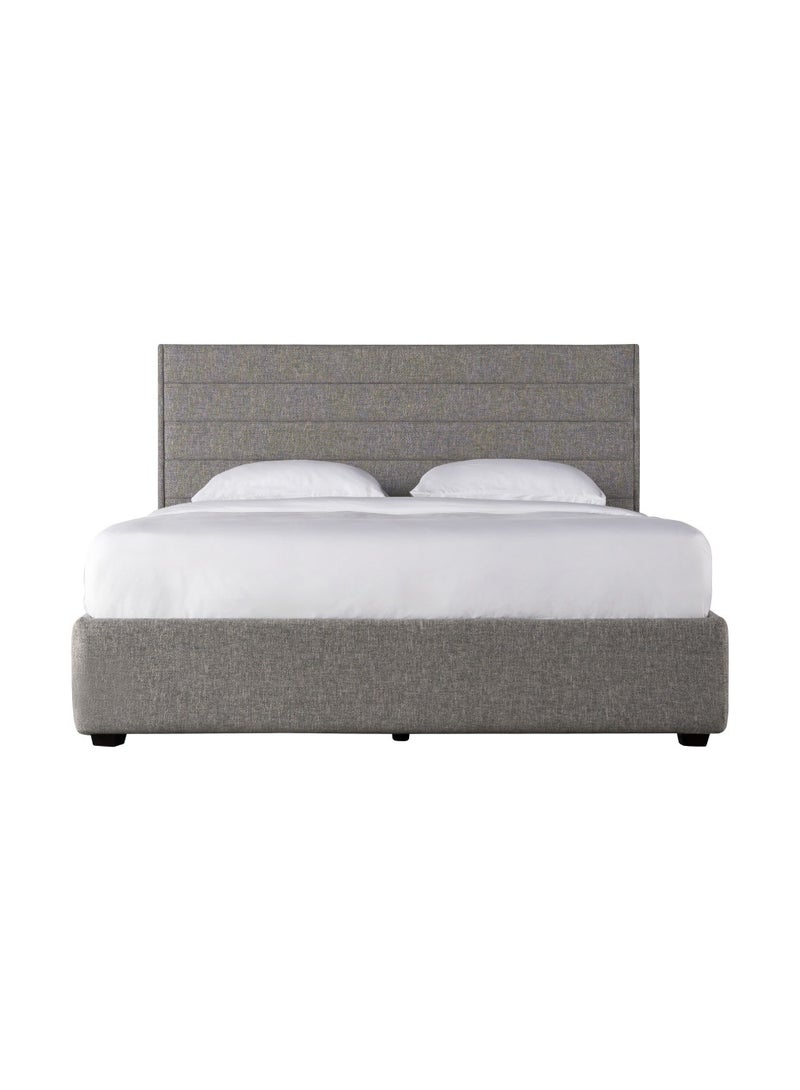 Generic Upholstered King Bed Frame – 180x200 cm  - Image 1